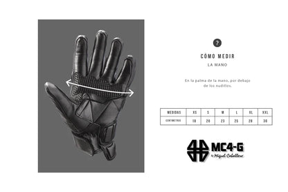 COMO TOMAR MEDIDAS PARA LOS GUANTES DE MOTO